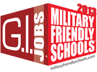 2013 Military Friendly Schools logo
