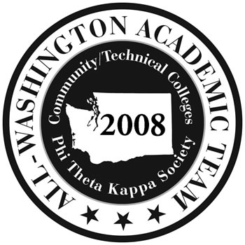 2008 All Washington Academic Team logo