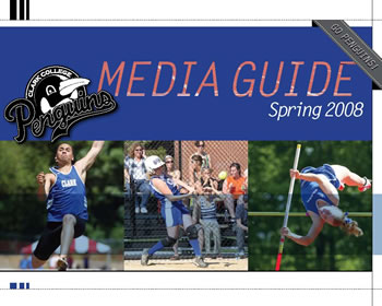 cover of the spring 2008 Clark College Athletics Media Guide