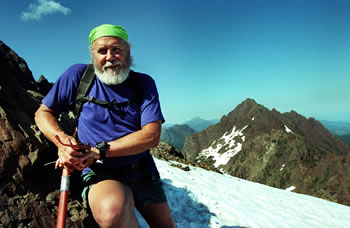 Author Seabury Blair, Jr. mountain climbing