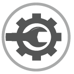 Manufacturing Mechanical Icon