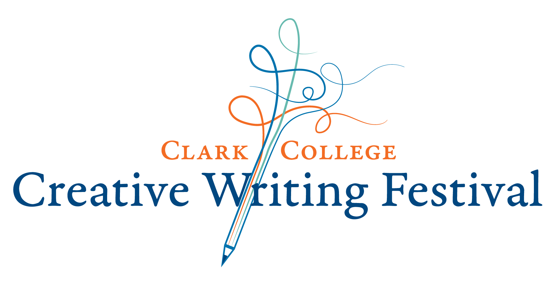 festival logo with pen