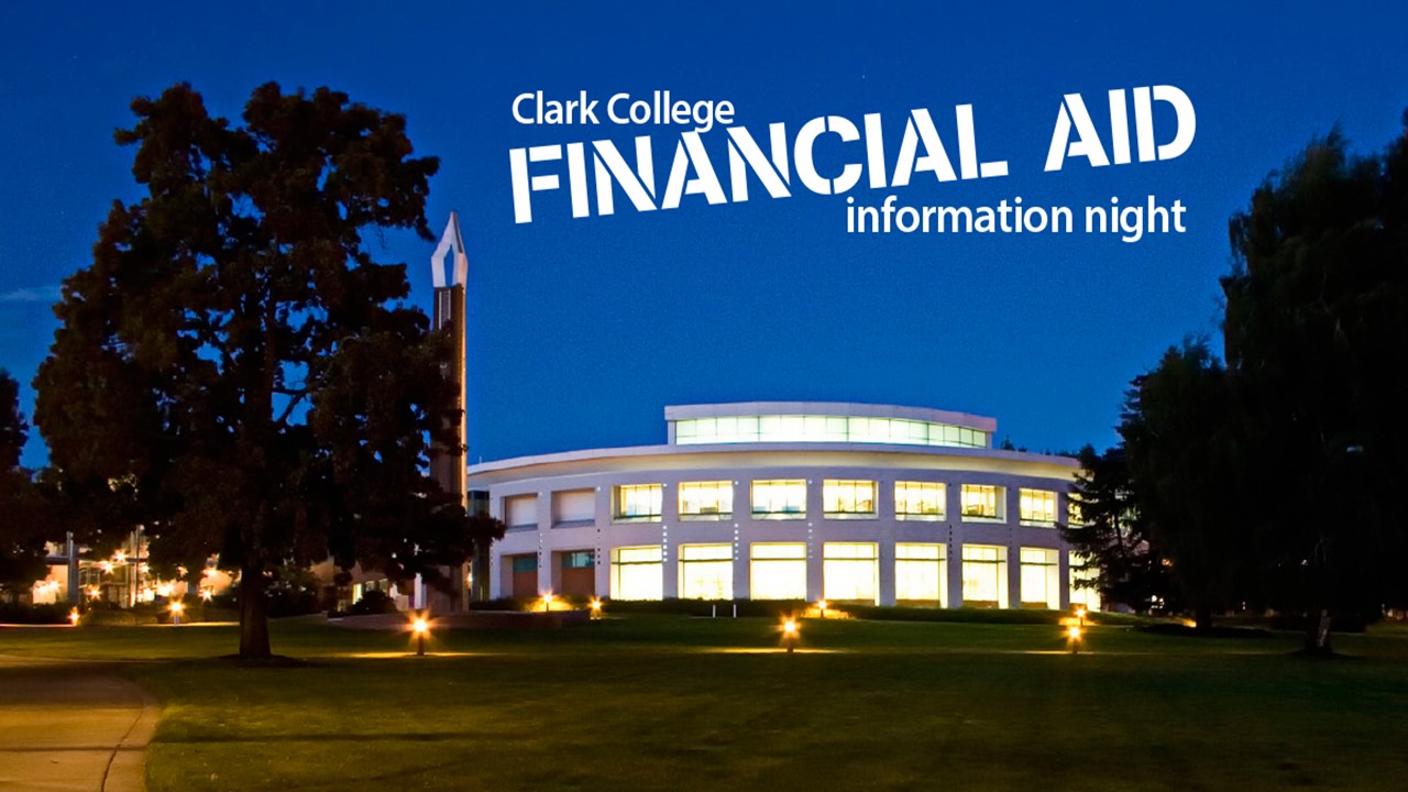 Financial Aid Information Night, December 7, 5:30-7:30