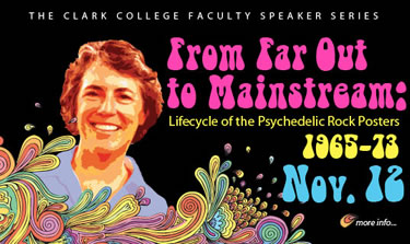 Poster for fall faculty speaker series presentation