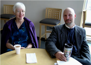 Dr. Sylvia Thornburg, interim Dean of Instructional Planning and Operations, and Miles Jackson, interim Dean of Social Sciences and Fine Arts, were among those attending the event.