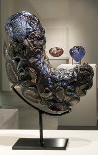 Schwarz glass exhibit piece
