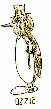 Sketch of Oswald in the 1938 yearbook