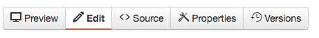 edit button highlighted