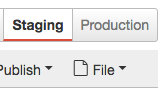 staging server active