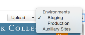staging or production?