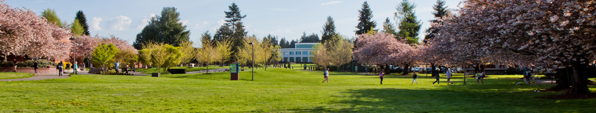 campus looking north 