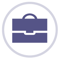 briefcase icon for business and entrepreneurship