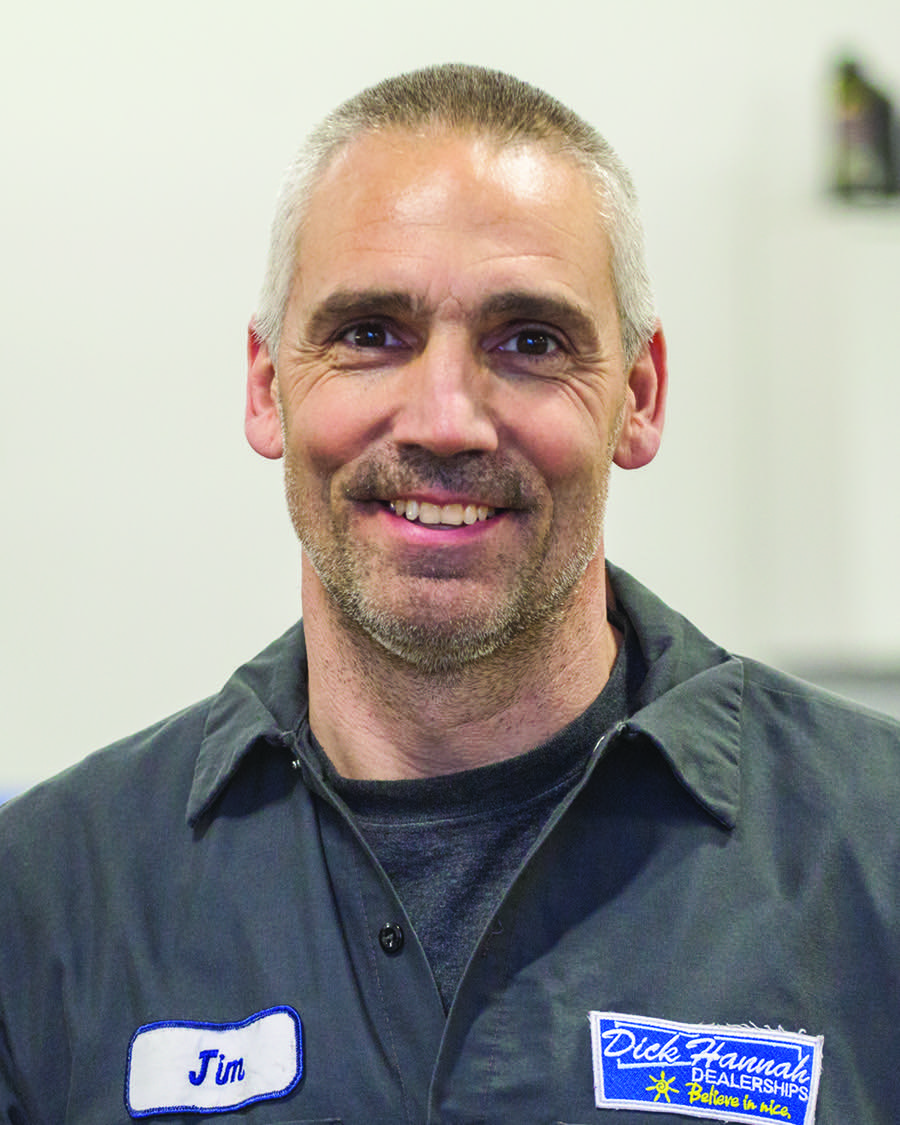 Jim Hicks, Clark College Automotive graduate