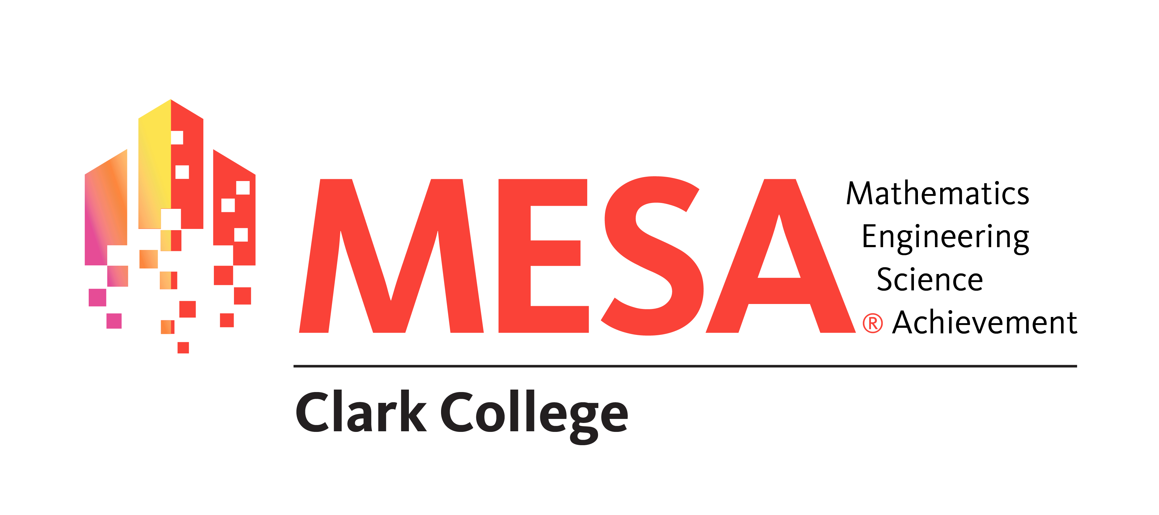 MESA logo - the acronym MESA with a graduation cap on the M