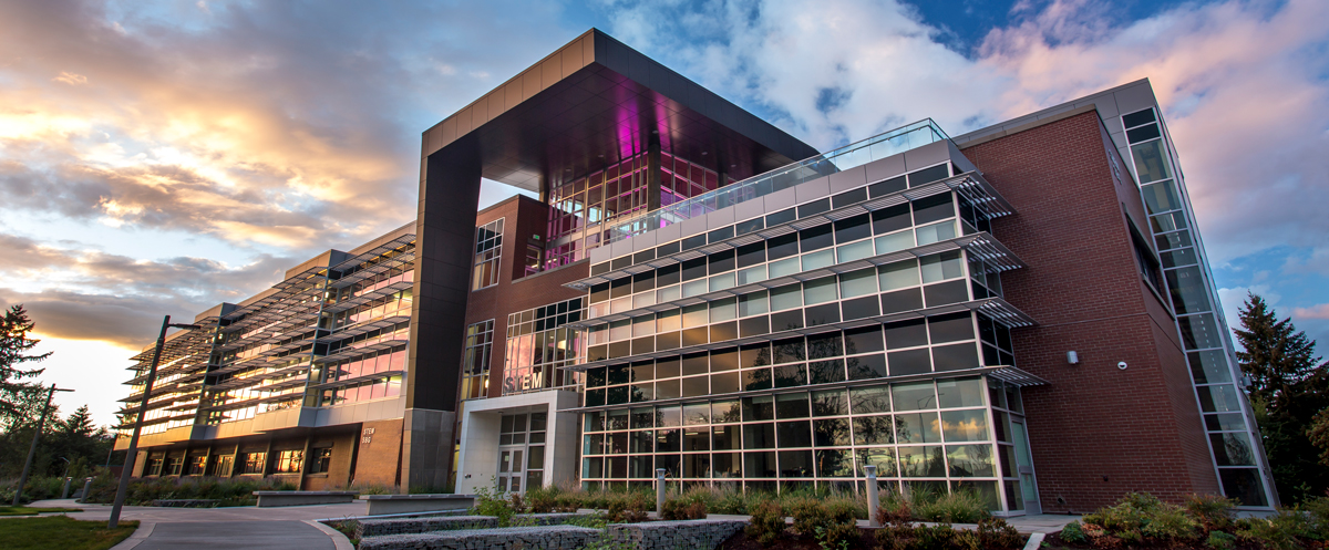 STEM building front