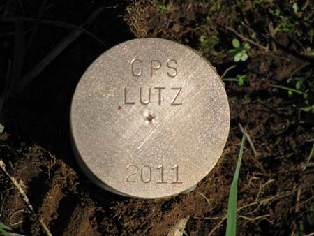 brass survey marker