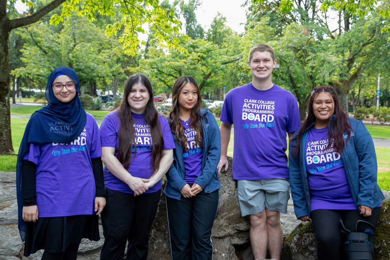 Students on Campus