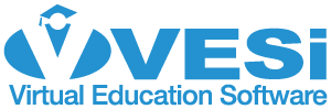 VESi (Virtual Education Software) logo - blue text on white