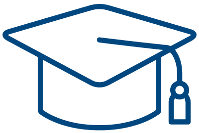 graduation cap illustration