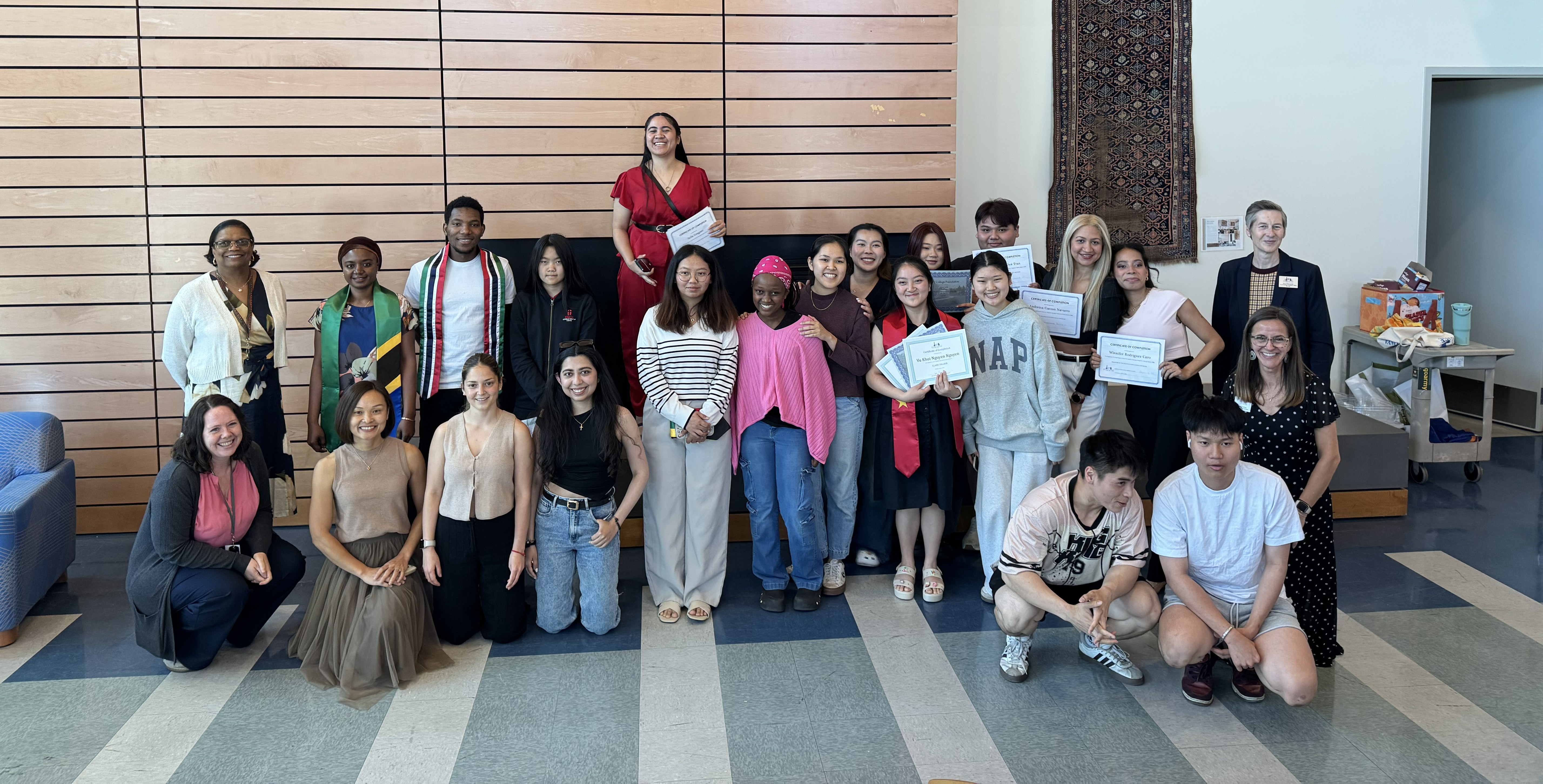 Main image for Graduates Honored Across Campus