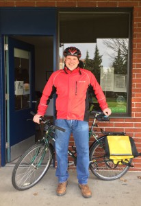 Mark Bolke with bike