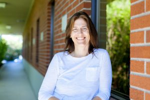ASL instructor Becky Engel