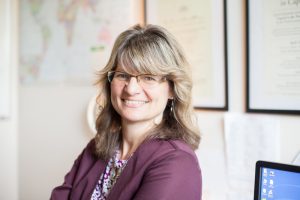 Economics professor Patricia Atkinson