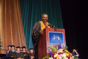 Ernie Hudson at Commencement