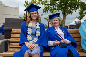 Running Start student and older student ready to graduate.