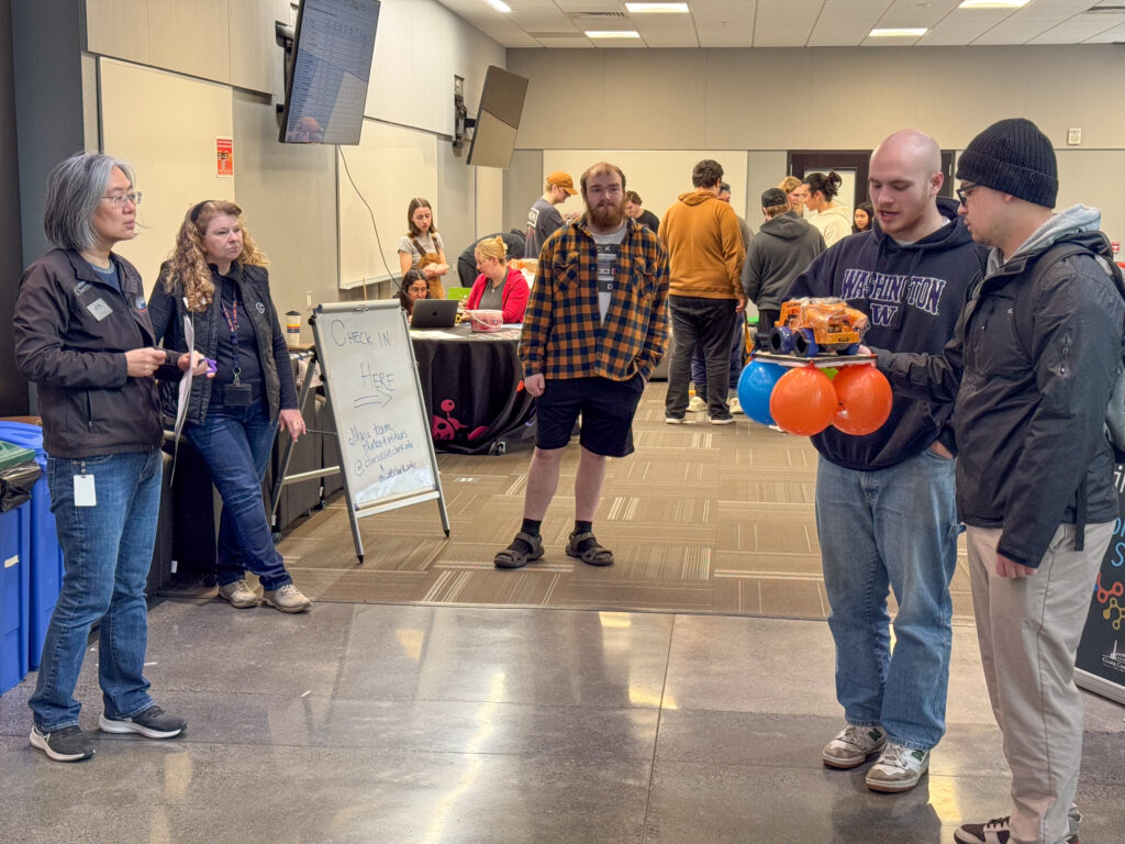 students present project