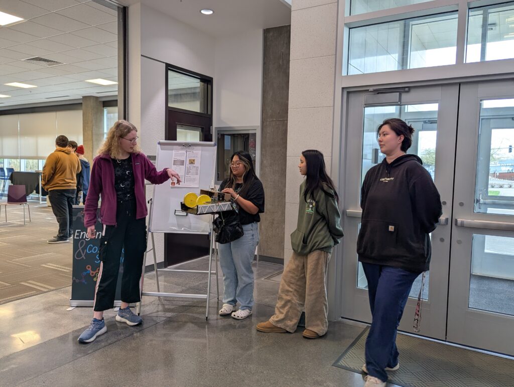 students present project