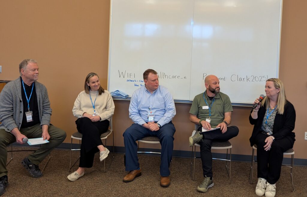 panel seated