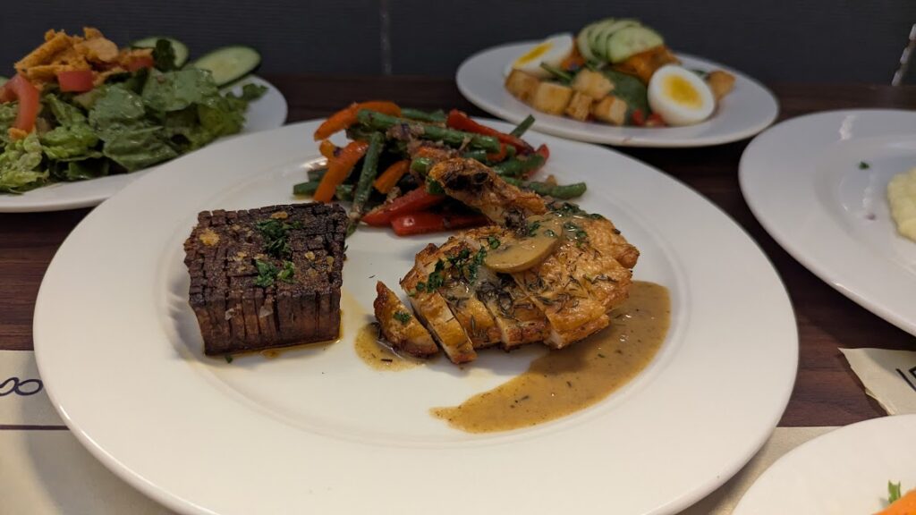 plated food