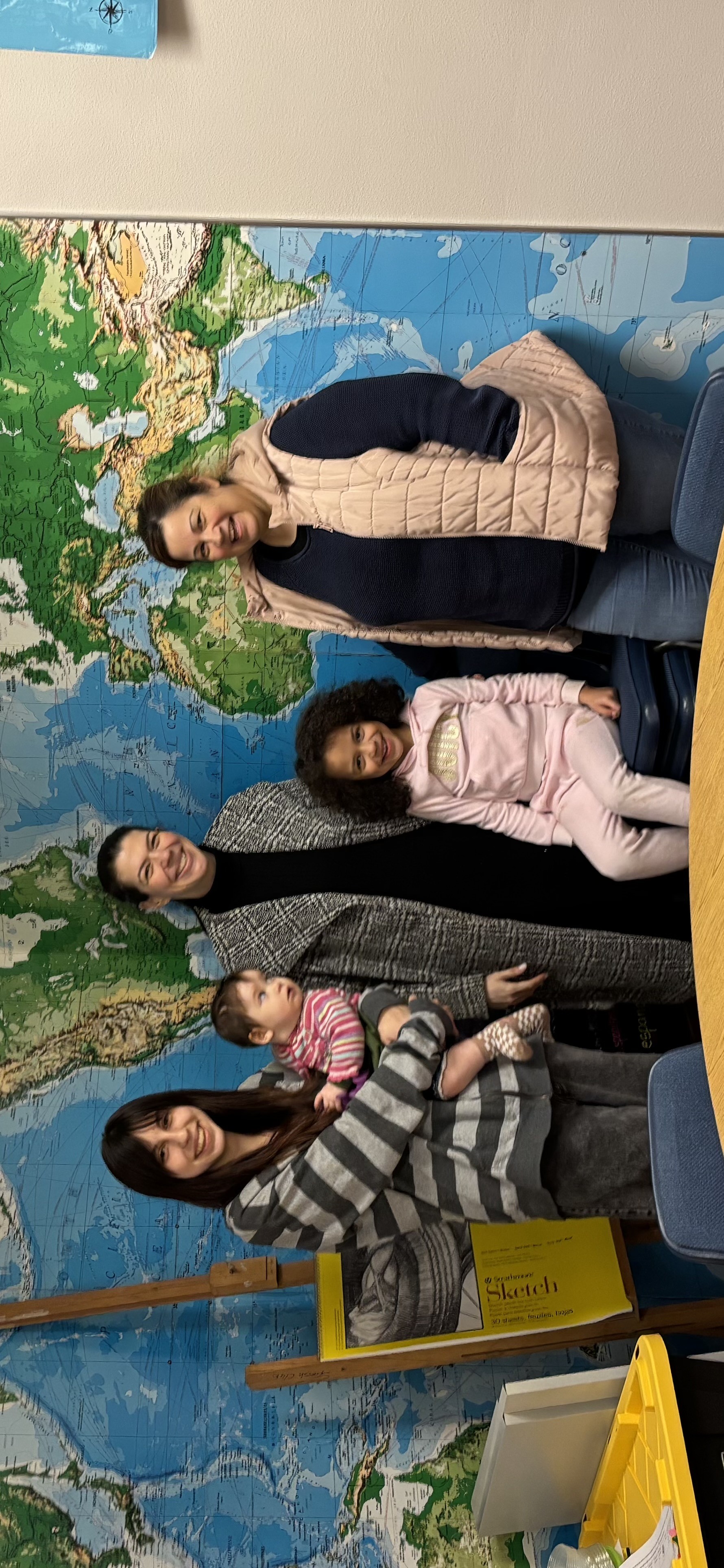 Campus Moms Connect Club members with their children