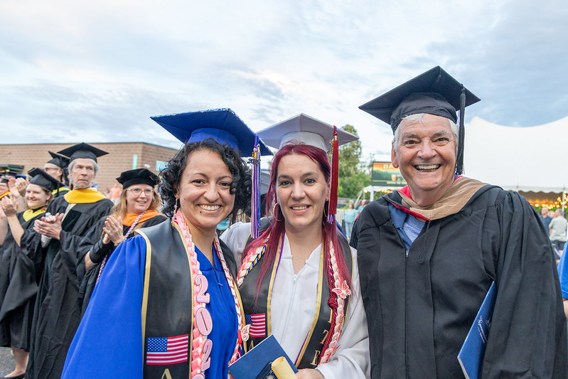 Graduates with Scot Headley