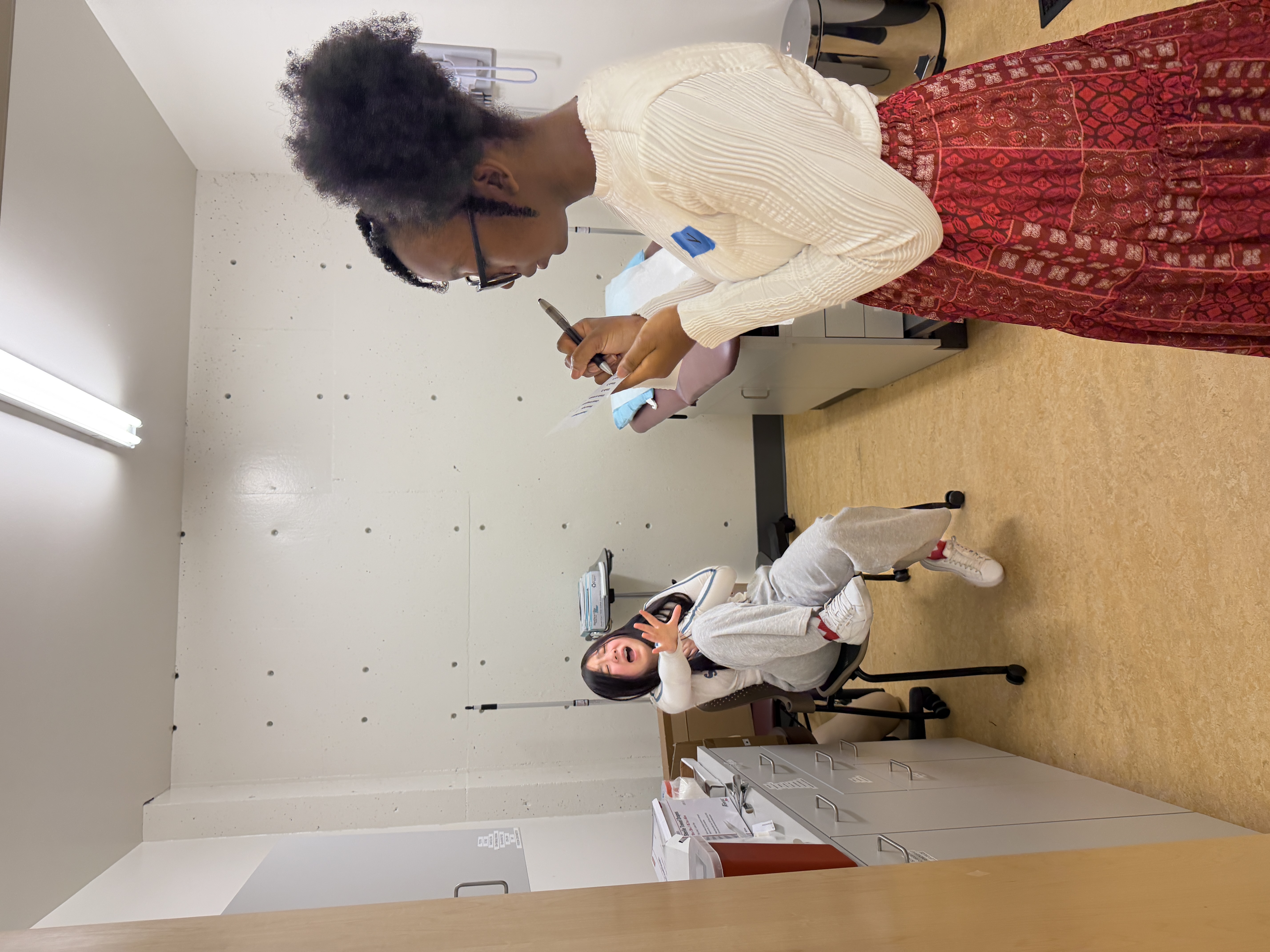 Students participate in an emergency room simulation