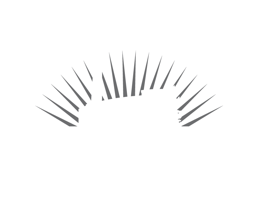Clark College logo Reverse on Black