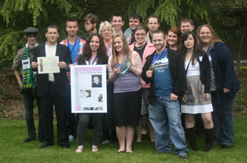 Staff members of The Independent