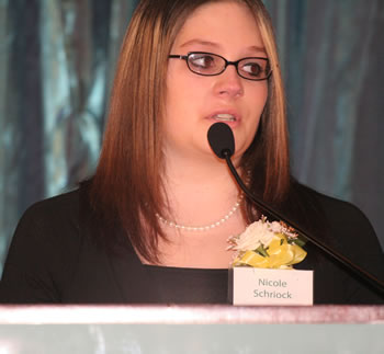 2007 Young Woman of Achievement Nicole Schriock