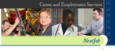 Clark College students in career settings.